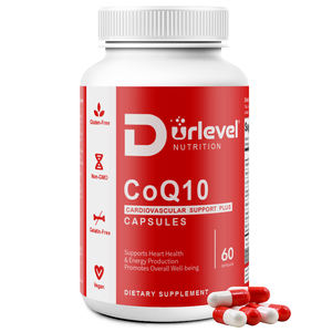 Capsule Premium di CoQ10 con L-<span class=keywords><strong>Carnitina</strong></span> <span class=keywords><strong>e</strong></span> Omega 3 per la Salute del Cuore <span class=keywords><strong>e</strong></span> il Supporto Energetico Servizio di Branding Personalizzato - Product Image 1