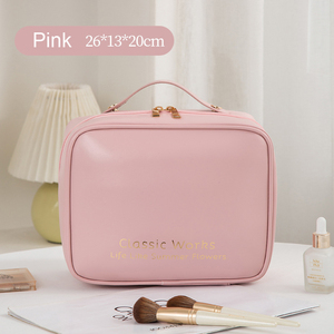 Popular 3-in-1 Handheld <b>Makeup</b> Bag Travel <b>Makeup</b> Storage Bag <b>Makeup</b> Bag Large Capacity High Luxury Feeling <b>case</b> pouch - Product Image 6