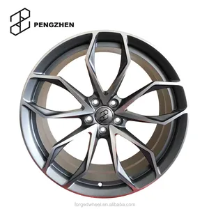 Pengzhen hành khách xe bánh xe Mono Khối Máy face16 17 18 19 20 inch 5x100 vành bánh xe cho TOYOTA