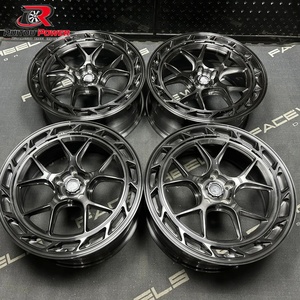 Jantes forgées au design aérodynamique moderne sur mesure, style turbine, 18, 19, 20, 21, 22 pouces, pour <span class=keywords><strong>Tesla</strong></span> <span class=keywords><strong>Model</strong></span> <span class=keywords><strong>3</strong></span>, <span class=keywords><strong>Model</strong></span> Y, <span class=keywords><strong>Model</strong></span> S Plaid Upgrade - Product Image 2