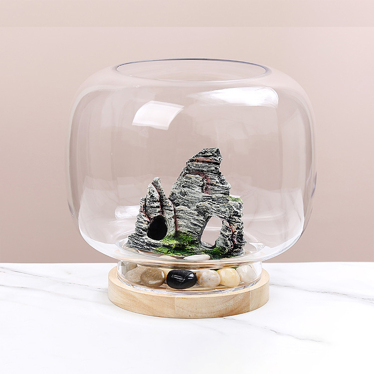21,5 cm Avec la base + rocaille