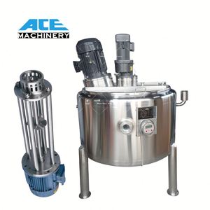 Tanque Mezclador Homogeneizador con Agitador para Productos Químicos, Cosméticos, Cremas, Champús, Jabón Líquido, de 100L, 200L y 500L - Product Image 2