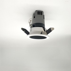 Foco LED Circular Antideslumbrante, Marco Estrecho, Diseño Moderno de Aluminio, Clasificación IP65, Tres Colores de Atenuación, para Uso en Hogar, Oficina y Hotel - Product Image 2