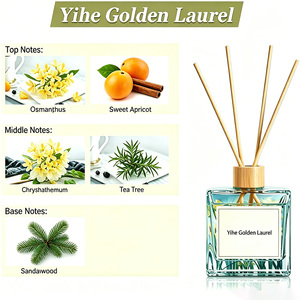 Diffuseur de roseaux Yihe Golden Laurel Osmanthus en promotion |   Parfum d'ambiance pour la maison au parfum de chrysanthème, bois de santal et pin - Product Image 3