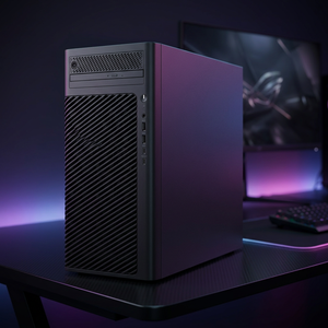 Station de travail T2 Pro Tower de haute qualité, processeur Core Ultra 9 285, carte graphique intégrée, 8 Go de mémoire DDR4, port USB Full HD, overclocking du processeur - Product Image 1