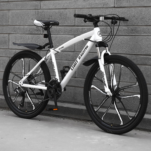 VTT de 26 pouces avec 21 vitesses, 24 roues, fourche en aluminium économique, système de frein à disque pour le cyclisme - Product Image 2