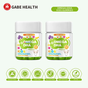 Gummies de vitamines Omega + DHA pour enfants et tout-petits, sans gluten et faibles en sucre, complément nutritionnel pour le bien-être quotidien - Product Image 3