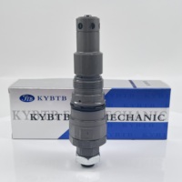 Válvula de Alivio Principal FTB 123-2586 E312 para Excavadora Cat E312 E311B, Repuesto Hidráulico de Control Principal, Piezas de Recambio OEM
