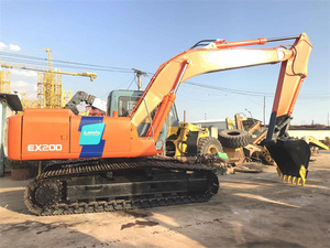 Excavadora de 20 toneladas Excavadora de orugas Hitachi usada EX200 ZX200 Excavadora Hitachi ZX200 - Product Image 6