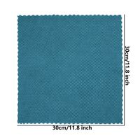 Chiffon de nettoyage en microfibre BZX Pearl Weave Ultimate Streak-Free pour verre, miroir, salle de bain