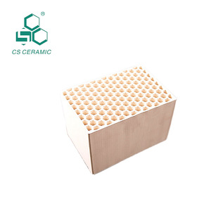 ตัวรองรับตัวเร่งปฏิกิริยาเซรามิกแบบรังผึ้งสำหรับ <span class=keywords><strong>HATC</strong></span>/ เซรามิกกักเก็บความร้อน - Product Image 4