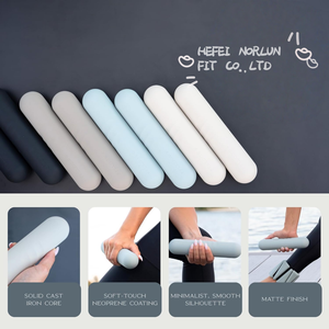 Ensemble Pilates Reformer personnalisé pour la maison, haltères libres, barre de musculation, poids de main Pilates, ensembles de fitness pour la gym, haltères en silicone et en fonte - Product Image 5