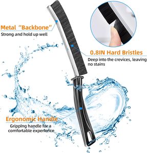 Wholesale 3 in 1 Hard-Bristled Brush <b>Gap</b> Dead Corner Crevice <b>Gap</b> Cleaning Brush - Product Image 6