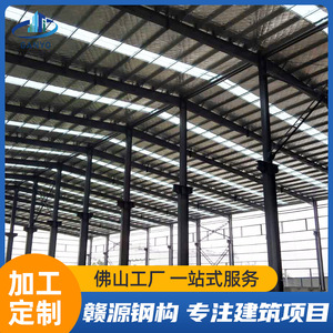 Almacén de Estructura de Acero Ganyuan, Edificio Industrial Personalizado para Uso en Fábrica, Origen Foshan - Product Image 5
