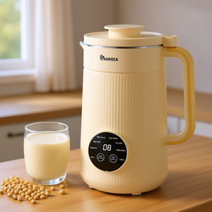 Máquina para Hacer Leche de Soya Agreea, 1000 ml, 600 W, Acero Inoxidable, Autolimpiante, Licuadora para Leche de Frutos Secos, Control por Microcomputadora Eléctrica - Product Image 2