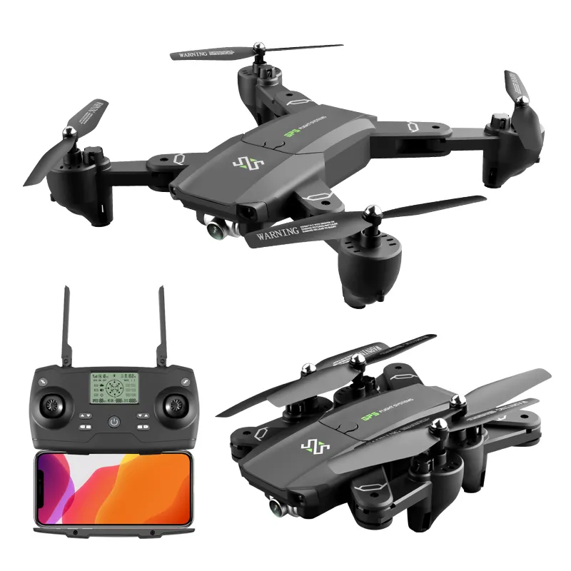 Profesional Drone with HD Camera and GPS Drones Foldable Control Kit Portable Toy Drone