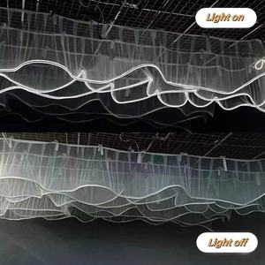 Plafond de <span class=keywords><strong>mariage</strong></span> draperie S Net Led bandes lumière <span class=keywords><strong>mariage</strong></span> décoratif fête événement décoration - Product Image 2