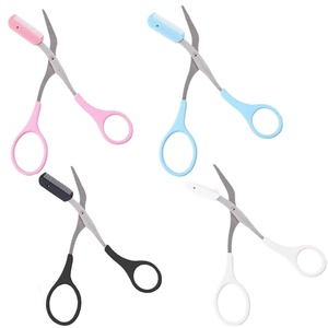 Tijeras para Cejas de Alta Calidad al Mejor Precio con Peine, Herramienta de Depilación y Modelado de Cejas para <span class=keywords><strong>Mujer</strong></span> - Product Image 4