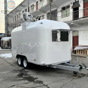 Camion de restauration mobile multifonctionnel de haute qualité, remorque personnalisée pour la vente en extérieur - Product Image 5