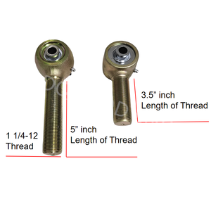 Rotules robustes 1.25, joints Heim, joints Uniball, joints <span class=keywords><strong>Johnny</strong></span> pour Jeep tout-terrain, kits de reconditionnement avec extrémités de tige décalées 1-1/4 - Product Image 4