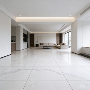Premium Glasierte Porzellanfliesen Erzeugen Luxuriöse Bodenfliesen für Zeitgenössische Wohnzimmer- und Badezimmer-Innenräume - Product Image 5