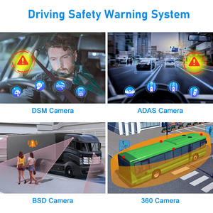 AlwayCare MR910 사각지대 감지 차량 360도 버드뷰 카메라 AVM BSD DSM ADAS 충돌 경고 GPS <span class=keywords><strong>4G</strong></span> 4채널 MDVR 시스템 - Product Image 2