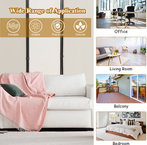 Pantalla wSteel para decoración, sombrilla impermeable, divisor de habitación de 4 paneles, pantalla plegable de privacidad - Product Image 5