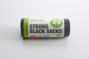 Heavy Duty 60L Office HDPE Waste Bin Liners 50x70 20um LDPE Sacks for Household Bedding Umbrella Pillow Security Features PE - Product Image 3