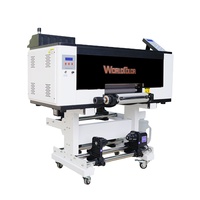 Usine Vente Chaude A3 UV DTF Imprimante 30cm Taille 3 Têtes XP600 UV Imprimante Autocollant Imprimante Flexi Logiciel
