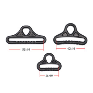 Plastic D-Rings For Bags And Luggage C003 Black Durable Bag Accessories - Product Image 3