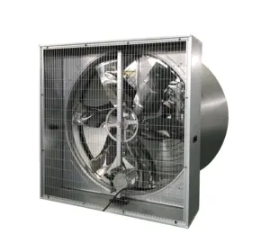 JINLONG Core Competent 50"inch butterfly type ventilation fan 1.1kw and 380v wall mounted fan
