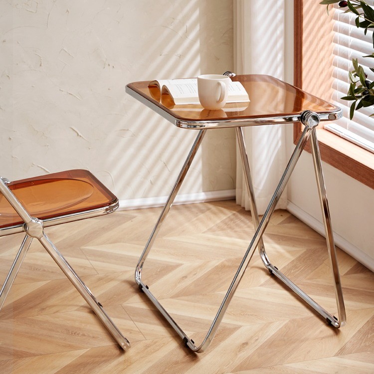 Table + chaise marron