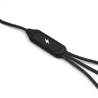 Cable de Carga USB-C Multifuncional 6 en 1 con Luz Nocturna y Logotipo Iluminado para Regalos Promocionales Corporativos, Accesorios para Teléfono