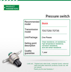 Nouveau 7DCT250 7DT35 interrupteur de vitesse de Transmission pour Buick système d'entraînement interrupteur contrôleur de vitesse réparation de Transmission - Product Image 5