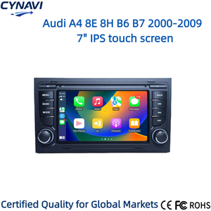 Autoradio Android con Schermo da 7 Pollici, GPS e Lettore DVD per <span class=keywords><strong>Audi</strong></span> <span class=keywords><strong>A4</strong></span> S4 RS4 2000-2009 - Product Image 2