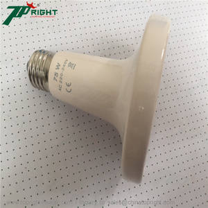 220V 75W type <span class=keywords><strong>plat</strong></span> douille E27 <span class=keywords><strong>Lampe</strong></span> chauffante infrarouge en céramique - Product Image 2