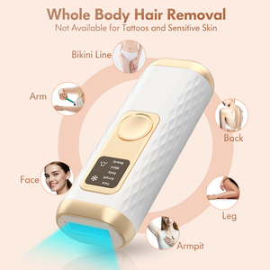Meilleures ventes d'épilation au laser à pointe de glace portable Appareils à usage domestique Épilateur à la maison - Product Image 4