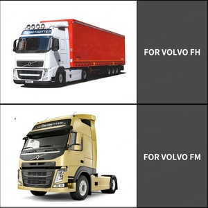 Deflectores de Insectos y Protectores de Lluvia para Ventanas de Volvo FH FM - Deflector Premium Moldeado por Inyección para Viento, Lluvia y Sol - Product Image 2