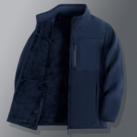 Veste polaire MAQVOB de haute qualité, vente en gros d'usine, personnalisable, vêtements d'extérieur, veste polaire chaude d'hiver, fermeture éclair, randonnée, chasse, veste polaire pour homme