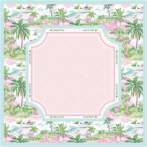 Vente en gros de tapis de jeu de mahjong de haute qualité, de différents styles, avec fond en caoutchouc épais et protections pour plateau de jeu. - Product Image 5