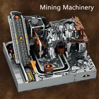Reobrix 22023 2025, Juguete de Construcción de Modelos de Máquinas Mineras con Tecnología Eléctrica, Bloques de Construcción para Adultos y Niños, Regalos de Navidad