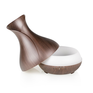 Nhãn Hiệu Riêng Tùy Chỉnh Bán Buôn Độ Ẩm Không Khí BPA Free 400Ml Siêu Âm Bằng Gỗ Dầu Khuếch Tán Hương Liệu - Product Image 4