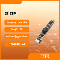 8mp mise au point fixe 98 degrés grand Angle Mini Imx179 4k capteur caméra Module carte PCB pour ordinateur portable