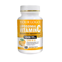 Comprimés de Vitamine C Liposomale Superaliment Santé Acide Ascorbique Compléments pour le Système Immunitaire pour Adultes et Femmes Enceintes