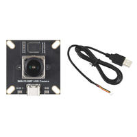 Modul Kamera USB IMX415 8MP 4K Tipe B dengan Mikrofon Ganda 93.5 °   Lensa Sudut Lebar Distorsi Rendah (-0,4%) USB2.0 Plug & Play