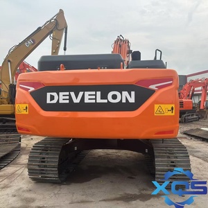 Excavadora de cadenas de servicio pesado DEVELON 20.5T DX205 con motor Doosan, caja de cambios PLC, bomba hidráulica, motor y rodamientos - Componentes originales - Product Image 4