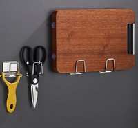 Support adhésif pour évier de cuisine - Organisateur en acier inoxydable pour éponges, tampons à récurer et outils, idéal pour comptoir, salle de bain, buanderie