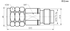 2.4/1.85-kjg rf समाक्षीय एडेप्टर - Product Image 5