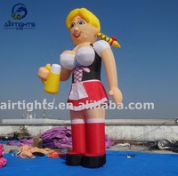 Poupée néerlandaise gonflable pour publicité en plein air, fille Sexy, sans logo, pour la décoration, bon marché