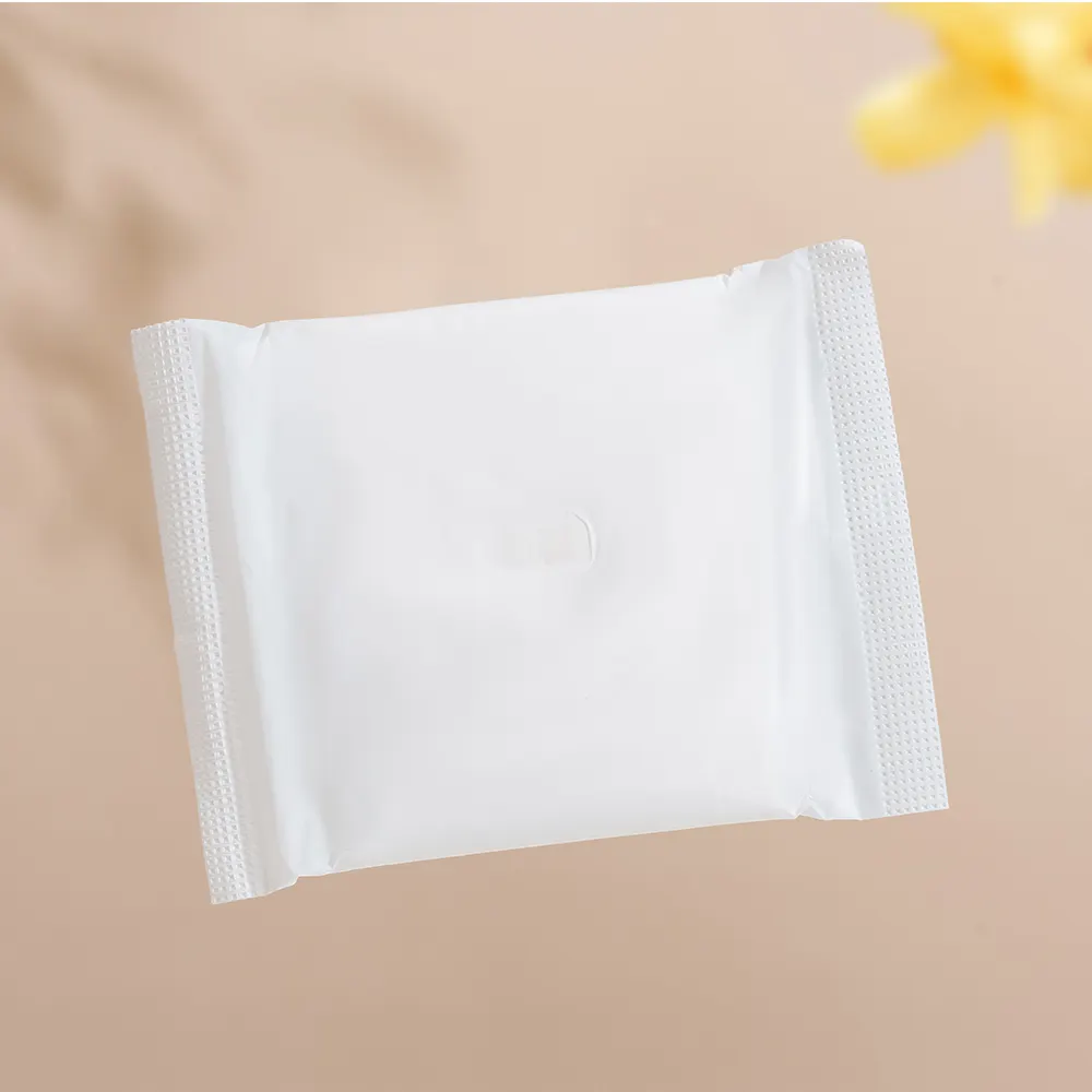 Almohadillas sanitarias femeninas de algodón orgánico absorbente para mujeres menstruales